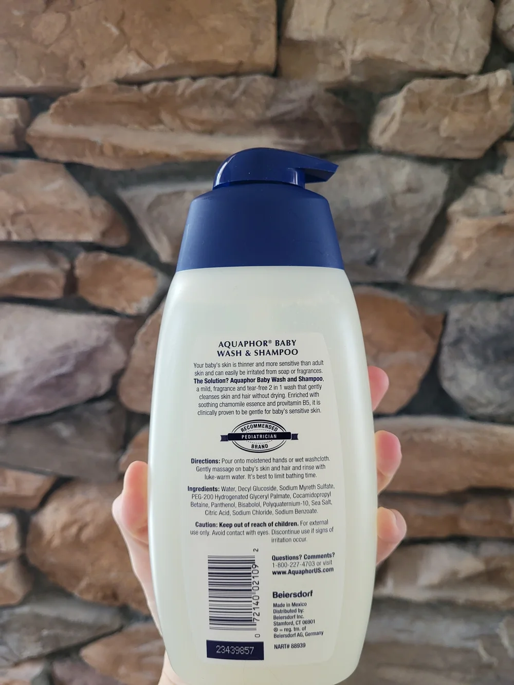 Aquaphor Baby Wash & Shampoo - Pediatrician Recommended - Baby Gift